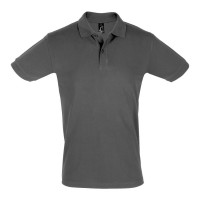 POLO PIQUÉ M/M 3 BOT PERFECT MEN 11346 CINZA ESC